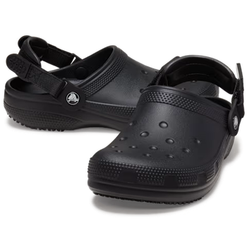 Крокс Класік для праці Чорний Crocs Classic Work Clog Black (45-46, чорний)