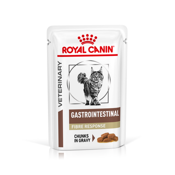 Вологий корм для кішок Royal Canin Gastrointestinal Fibre Response при порушеннях травлення 85 гр 12 шт.