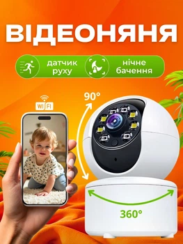 Відеоняня радіоняня поворотна камера відеоспостереження нічне бачення міні цифрова відео няня з датчиком руху вбудованим мікрофоном і двостороннім зв'язком радіо няні для дітей радіо няня підключення до телефону Joy of life