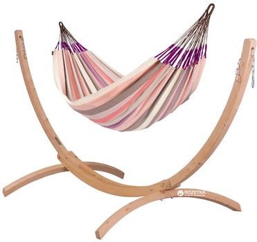 Гамак зі стійкою La Siesta DOH187CNS201 Plum