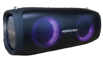 Блютуз колонка Hopestar A6 Party светящаяся 30 Вт черный