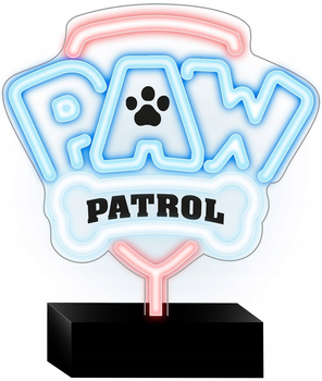 Дитячий нічник Paw Patrol Логотип (GSM187124)
