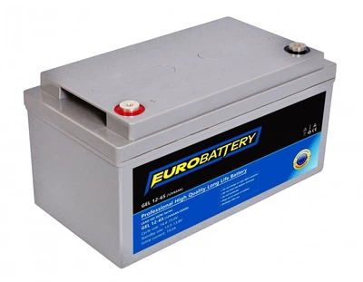Аккумуляторная гелевая батарея EuroBattery 12v-65ah