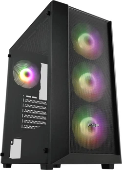 Корпус FSP CMT218AB Black (CMT218AB)