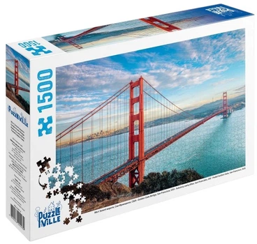 Пазл Puzzle Ville Міст Золоті ворота, Сан-Франциско, США 1500 елементів (PZL1500_3)