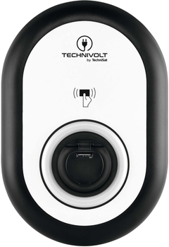 Stacja ładowania Technivolt 100 11 kW ze zintegrowanym gniazdem ładowania zgodnie z IEC 62196-2 typ 2 (4019588064003)