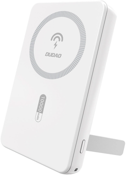 УМБ Dudao K14S+ 20W USB-A / USB-C / MagSafe 10000 mAh White (6976625333097)