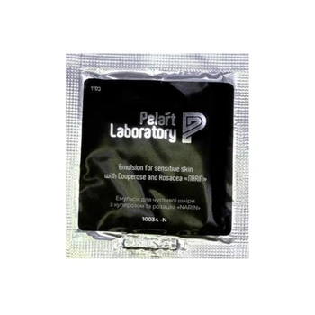 Емульсія для чутливої шкіри обличчя з куперозом і розацеа Pelart Laboratory Emulsion Couperose And Rosacea "Narin" 5 мл