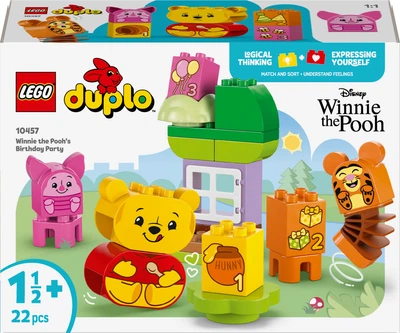 Конструктор LEGO DUPLO Disney День народження Вінні Пуха 22 деталі (10457)