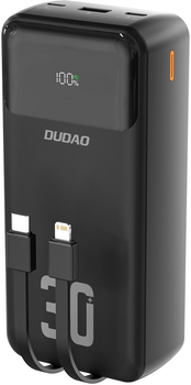 Powerbank Dudao K15Max 30000 mAh 22.5W Black (6976625333783)