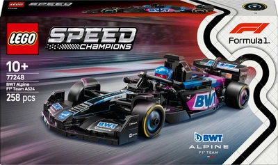 Конструктор LEGO Speed Champions Автомобиль для гонок BWT Alpine F1 Team A524 258 деталей (77248)