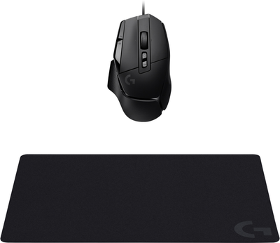 Комплект миша Logitech G502 X USB + ігрова поверхня G240 Black (46606279)