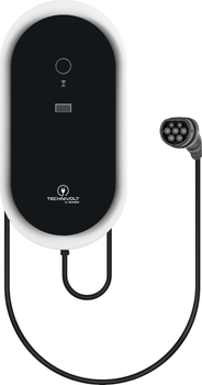 Зарядна станція Technivolt 2200 Smart 22 кВт з постійно підключеним зарядним кабелем відповідно до IEC 62196-2 тип 2 (4019588063020)