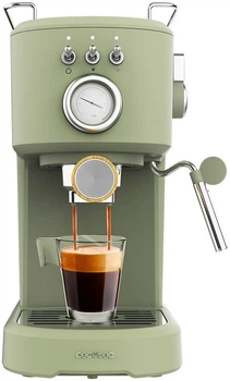Кавоварка рожкова Cecotec Power Espresso 20 Retro Green (CCTC-01723)