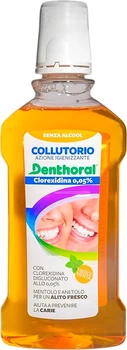 Ополіскувач для ротової порожнини Denthoral Dentifricio з хлоргексидином 0.05% 500 мл (8002185041979)