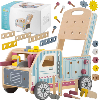Ходунки дерев'яні Ricokids Штовхач з інструментами RK-874 (5903890623296)