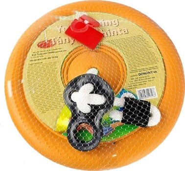 Гойдалка садова для дітей LEAN Toys кругла 423 Помаранчева (5905991075479)