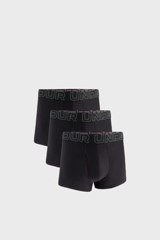 Трусы-боксерки мужские Under Armour M Ua Perf Tech (3 Pack) M Чорний 1383882-001