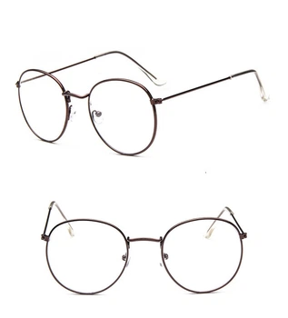 Окуляри для іміджу з прозорою лінзою оправа Honey Fashion Accessories коричневий (4-151)