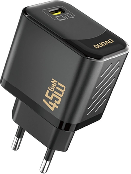 Ładowarka sieciowa Dudao A28 45W GaN USB-C Black (6976625334254)