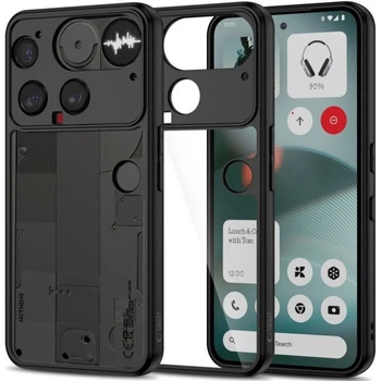 Защитный чехол Tech-Protect Magmat для Nothing Phone (3) - Black / Clear