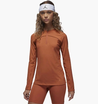 Кофта Air Jordan Sport Long-Sleeve Top Brown FN5113-209 S