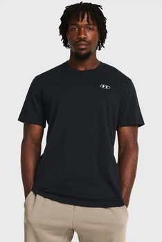 Футболка чоловіча Under Armour Hw Lc Patch MD Чорний 1382902-001