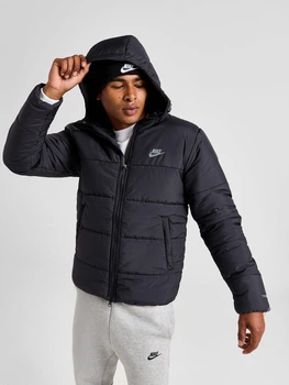 Куртка демісезонна з капюшоном чоловіча Nike M Nsw Ow Syn Fill Jkt HF6825-010 XL Чорна (0197599105343)