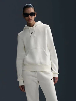 Худі на флісі жіноче Nike W Nsw Phnx Flc Std Po Hoodie HF6839-133 S Молочне (0197596162097)