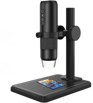 Беспроводной WIFI Микроскоп MS5 1600X Zoom для Android Windows iOS для Пайки Нумизматики Обучение Естествознания Заточки ножей Детская развивающая игрушка для ребенка LED подсветка