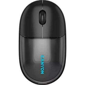 Мышь Canyon OnClick 24 BT/ Wireless Transparent/Black (CNS-CMSW24B)