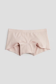 Трусики-боксеры однотонные для девочки H&M 0805182-025 170 см (14-15 years) Бежевый