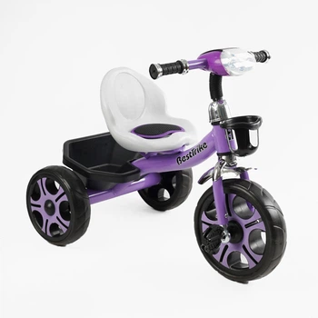 Детский трехколесный Велосипед "Best Trike" (BS-27102) корзина, музыка, свет
