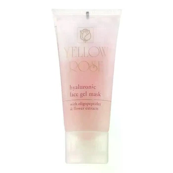 Гелева маска для обличчя з гіалуроном Yellow Rose Hyaluronic Face Gel Mask 50 мл