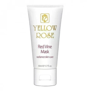 Маска Yellow Rose для обличчя з екстрактом червоного винограду Red Vine Face Mask 50 мл