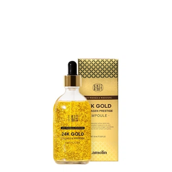 Сироватка антивікова 24К Голд з колагеном Lamelin 24K GOLD COLLAGEN PRESTIGE AMPOULE 105ml