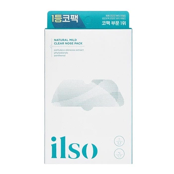 Патчі очищуючі для носа ILso Natural Mild Clear Nose Pack 3g/4g [5ea]