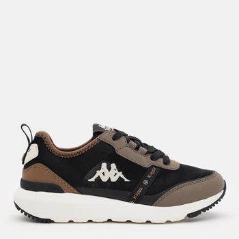Подростковые кроссовки для мальчика Kappa Authentic Jr Smr B 125386KAP-BF 35 Черный/Коричневый (2999004620056_0990058711105)