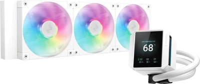 Водяне охолодження Deepcool MYSTIQUE 360 ARGB White (R-LX360-WHDSNMCP-G-1)