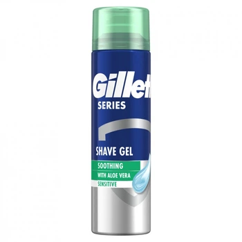 Гель для гоління Gillette Series Sensitive Skin Для чутливої ​​шкіри 200 мл (3014260214692)