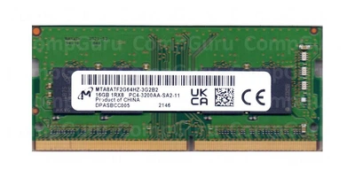 Оперативна пам'ять Micron 3200 - купити в Києві: ціна, відгуки