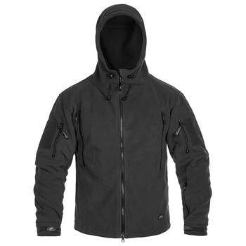 Флісова кофта Helikon-Tex Patriot - Чорний, 2XL (BL-PAT-HF-01-B07)