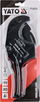 Obcinak do rur PVC YATO 75 mm YT-22274 (5906083064517)