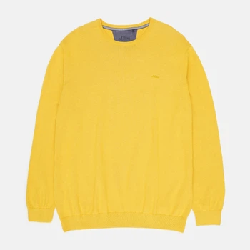 Джемпер мужской S.Oliver 182473 3XL Желтый (2200004840673)
