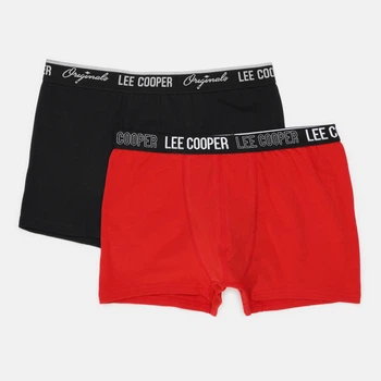 Набор трусов шорты мужской Lee Cooper 187280 L 2 шт Черный/Красный (2200004954226)