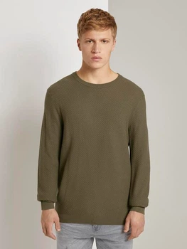 Джемпер мужской Tom Tailor 180289 S Хаки (2200004786919)