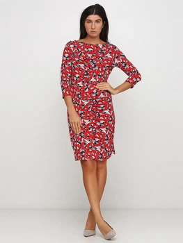 Платье короткое летнее женское Tom Tailor 156805 40 Краснок (2200004252537)