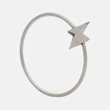 Кольцо Moss Copenhagen 181194 16,5-17 Темно-серое (LV2200004811109)