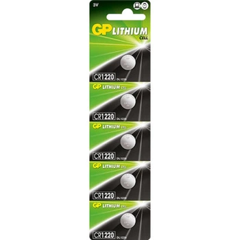 Батарейка Gp CR 1220 Lithium 3.0V * 1 (отрывается)