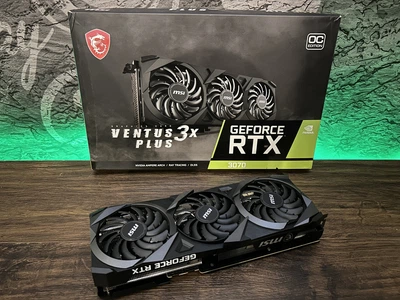 Відеокарта RTX 3070 8GB MSI VENTUS 3X OC GDDR6 (GeForce RTX 3070 VENTUS 3X PLUS 8G OC LHR) Б/В